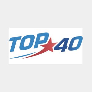 Logo de la station de radio Топ 40 Европа Плюс (Top 40 Europa Plus)