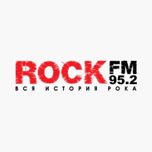 Logotipo de la emisora ​​de radio Рок FM (Rock FM 95.2)