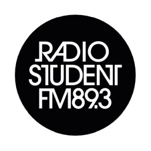 Logo de la station de radio Radio Student 89.3 FM