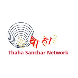 Logotipo de la emisora ​​de radio Radio Thaha Sanchar 99.6 FM