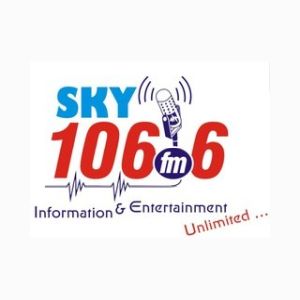 Logotipo de la emisora ​​de radio Sky FM 106.6
