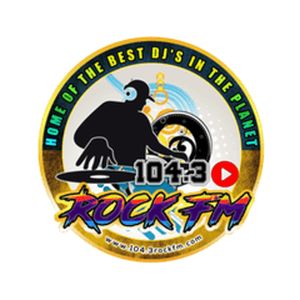 Logo de la station de radio 104.3 Rock FM