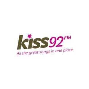 Logo de la station de radio Kiss 92 FM