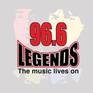 Logo de la station de radio Legends 96.6 FM