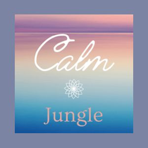 Logotipo de la emisora ​​de radio Calm Jungle