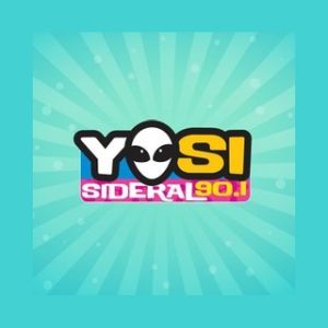 Logotipo de la emisora ​​de radio YoSi Sideral 90.1 FM