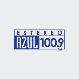Logo de la station de radio Estereo Azul 100.9 FM