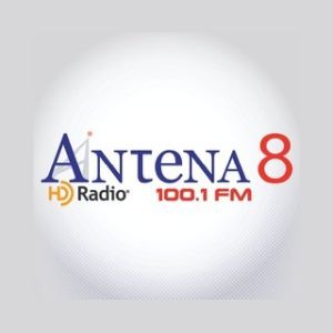 Logo de la station de radio Antena 8 FM