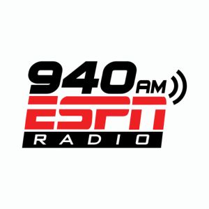 Logotipo de la emisora ​​de radio KFIG 940 AM ESPN Fresno