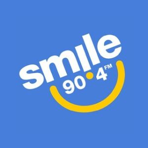 Logotipo de la emisora ​​de radio Smile 90.4 FM