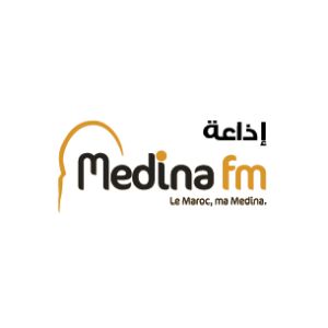 Logo de la station de radio Medina FM (إذاعة مدينة فم)