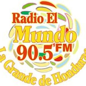 Logotipo de la emisora ​​de radio Radio El Mundo 90.5 FM