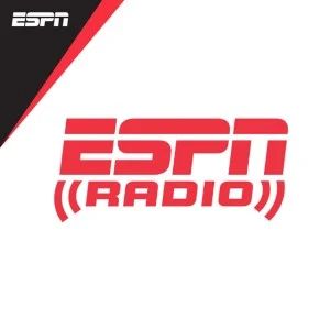 Logo of radio station ESPN Radio