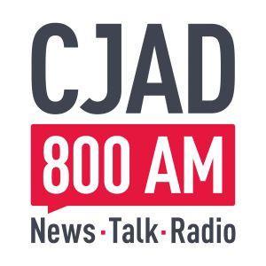 Logotipo de la emisora ​​de radio CJAD 800
