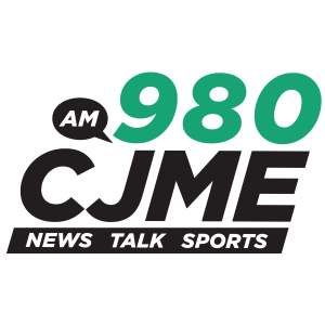 Logo de la station de radio CJME News Talk 980