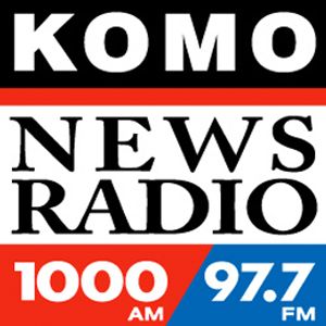 Logo of radio station KOMO - News Radio 1000 AM