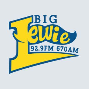 Logotipo de la emisora ​​de radio WLUI Big Lewie 92.9 FM