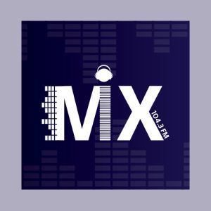 Logo de la station de radio Mix FM 104.3