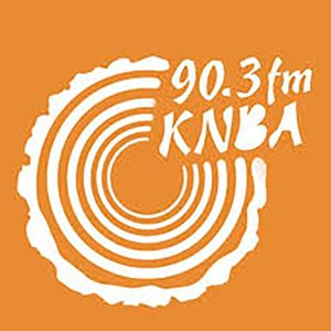 Logo of radio station KNBA 90.3