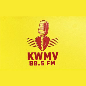 Logo of radio station KWMV 88.5 FM