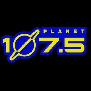 Logo de la station de radio Planet 107.5 FM