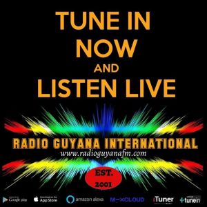 Logotipo de la emisora ​​de radio Radio Guyana International