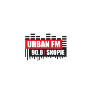 Logo de la station de radio Urban FM 90.8 Skopje