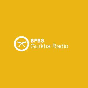Logotipo de la emisora ​​de radio BFBS Gurkha Radio