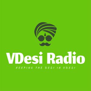 Logotipo de la emisora ​​de radio vDesi Radio