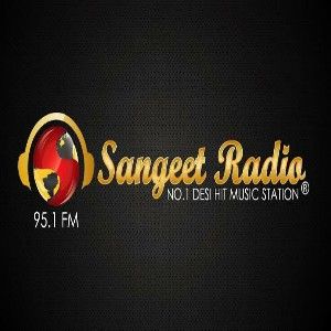 Logotipo de la emisora ​​de radio Sangeet Radio 95.1 FM
