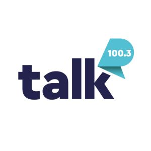 Logo of radio station Talk 100.3 FM