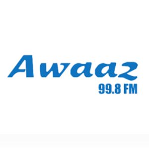 Logotipo de la emisora ​​de radio Awaaz 99.8 FM