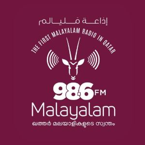 Logo de la station de radio Malayalam 98.6 FM