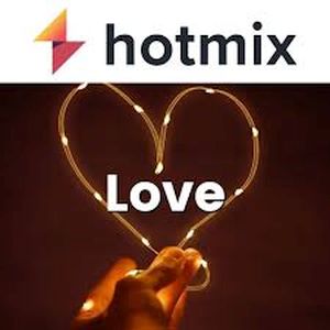 Logotipo de la emisora ​​de radio Hotmix Love