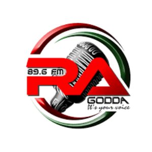 Logotipo de la emisora ​​de radio Radio Active Godda 89.6 FM