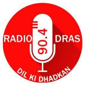 Logotipo de la emisora ​​de radio Radio Dras 90.4 FM