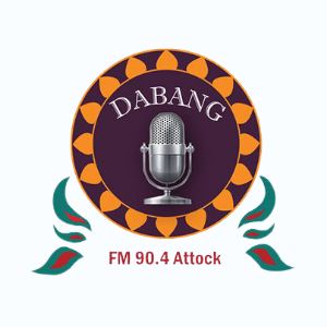 Logotipo de la emisora ​​de radio Dabang FM 90.4 Attock