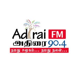 Logotipo de la emisora ​​de radio Adirai FM 90.4