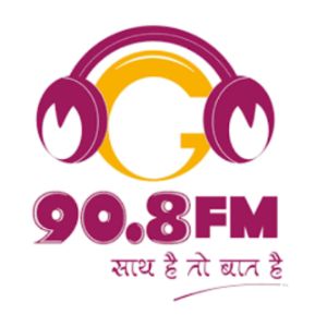 Logo of radio station MGM 90.8 FM