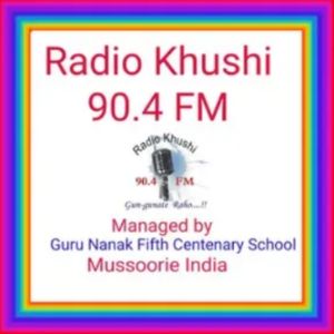 Logo of radio station Radio Khushi 90.4 FM