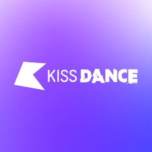 Logo of radio station KISS DANCE