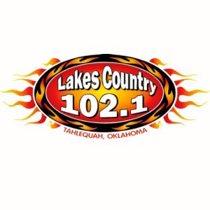 Logo of radio station KEOK Lakes Country 102.1 FM