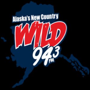 Logotipo de la emisora ​​de radio KWDD Wild 94.3 FM