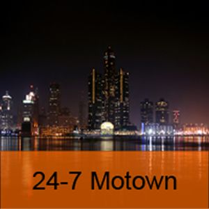 Logo de la station de radio 24/7 Motown