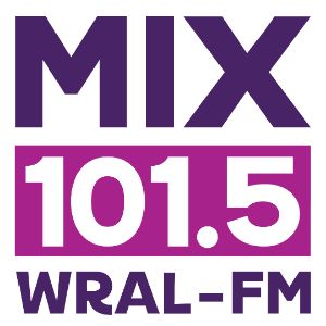 Logo of radio station WRAL MIX 101.5 FM