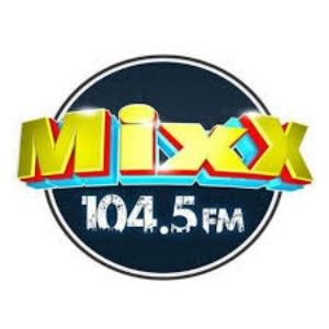 Logo de la station de radio MixX 104.5 FM Santo Domingo