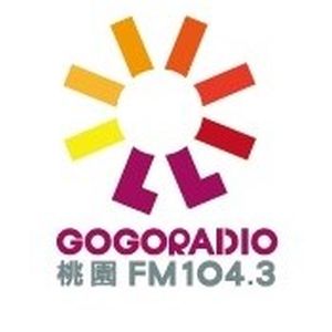 Logo de la station de radio Gogo Radio FM 104.3 (桃園)