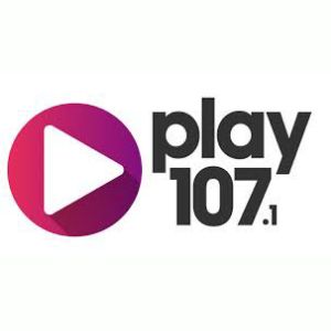 Logo of radio station CKPW Play 107.1 FM