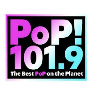 Logo of radio station KUCD Pop 101.9 FM