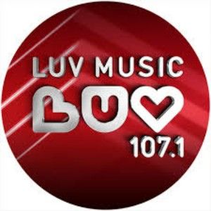Logo de la station de radio LUV 107.1 FM